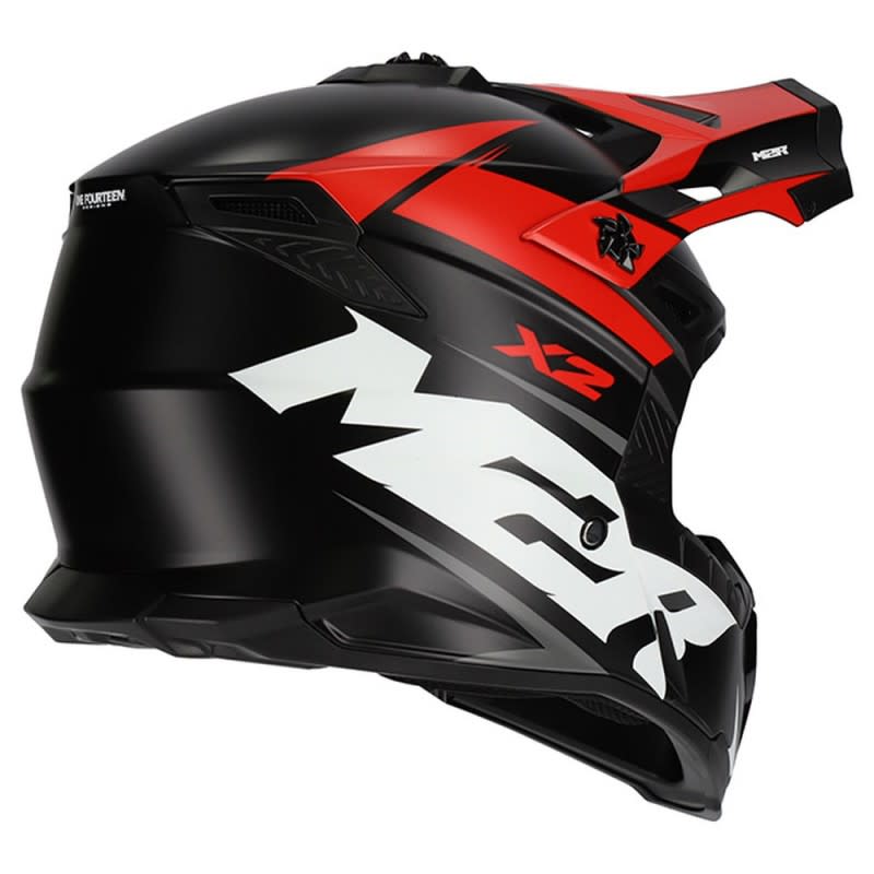 M2R X2 Helmet Charger PC-1F - Black/Red
