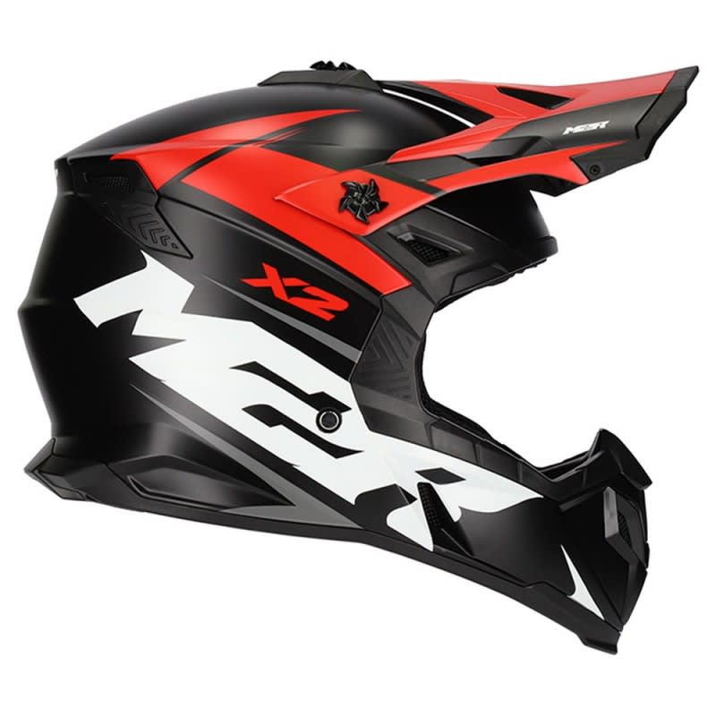M2R X2 Helmet Charger PC-1F - Black/Red