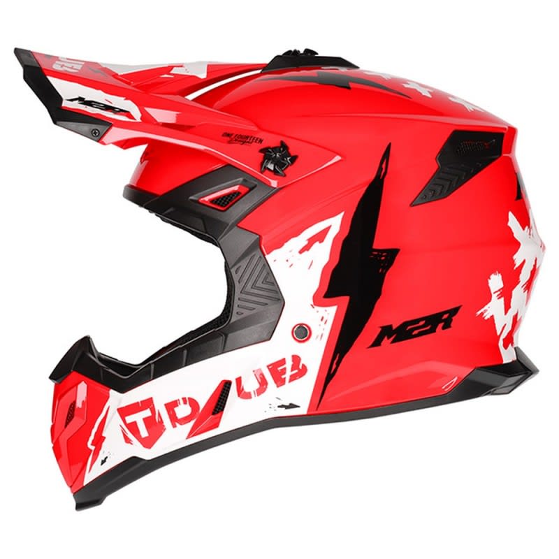 M2R X2 Helmet TDub PC-1 - Red