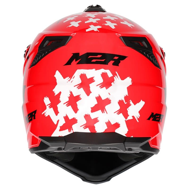 M2R X2 Helmet TDub PC-1 - Red