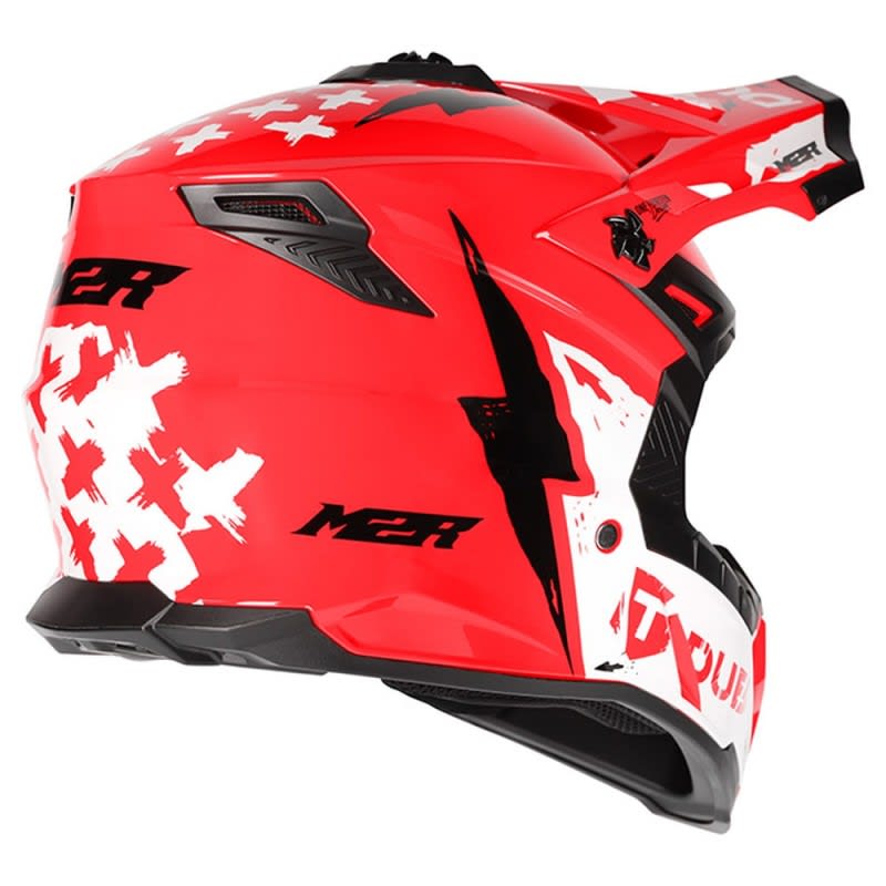 M2R X2 Helmet TDub PC-1 - Red