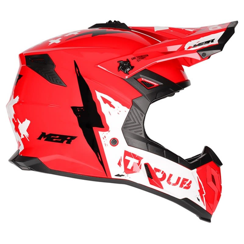 M2R X2 Helmet TDub PC-1 - Red