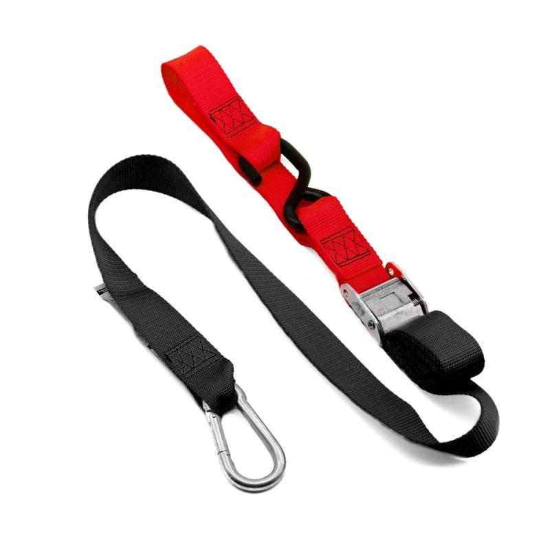 Kustom MX Tie Down 38mm Snap Hook Black/Red