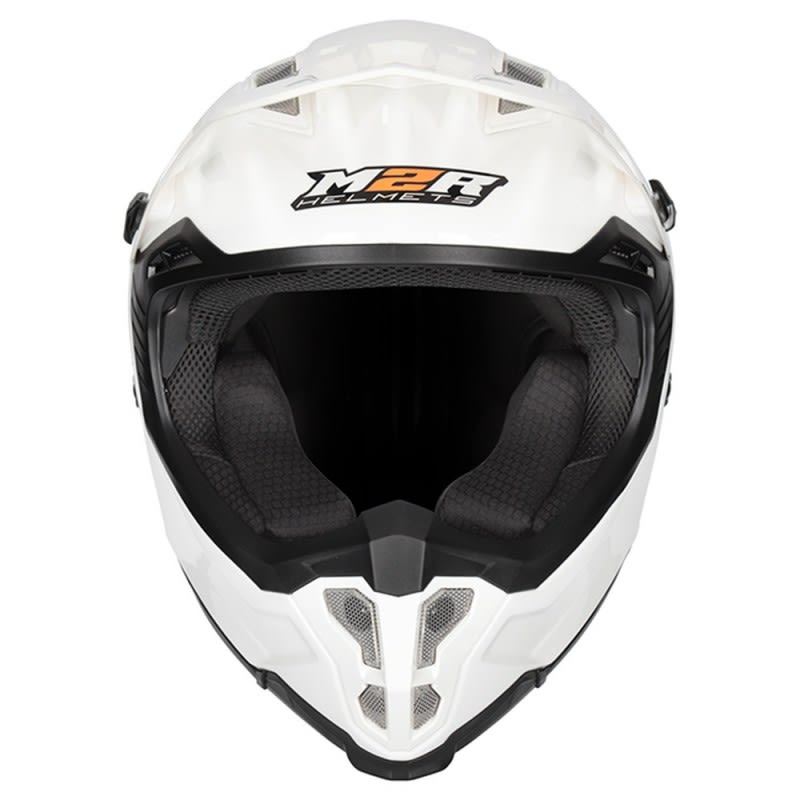 M2R X4 Evo Helmet White