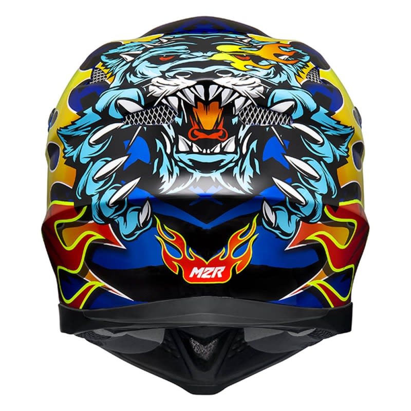 M2R X4.5 Helmet Main Event PC-2 - Black/Blue/Yellow