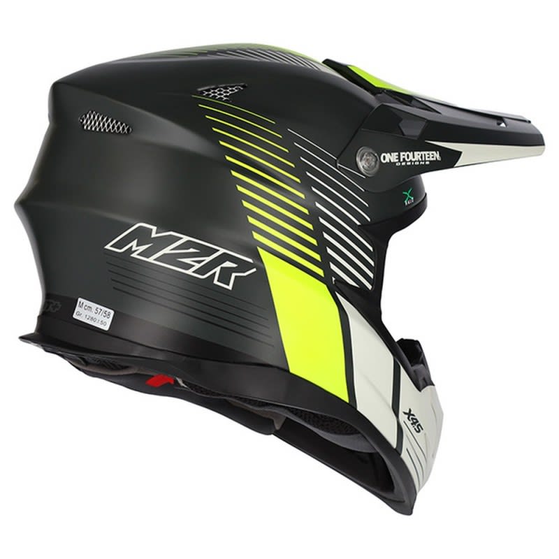 M2R X4.5 Helmet Spectrum PC-3F - Hi Vis