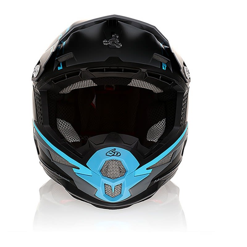 6D ATR-1 Helmet Stealth - Cyan
