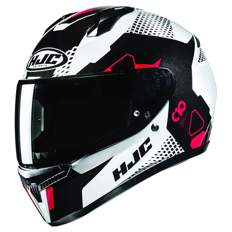 HJC C10 Helmet Aspa MC-1- White/Black/Red