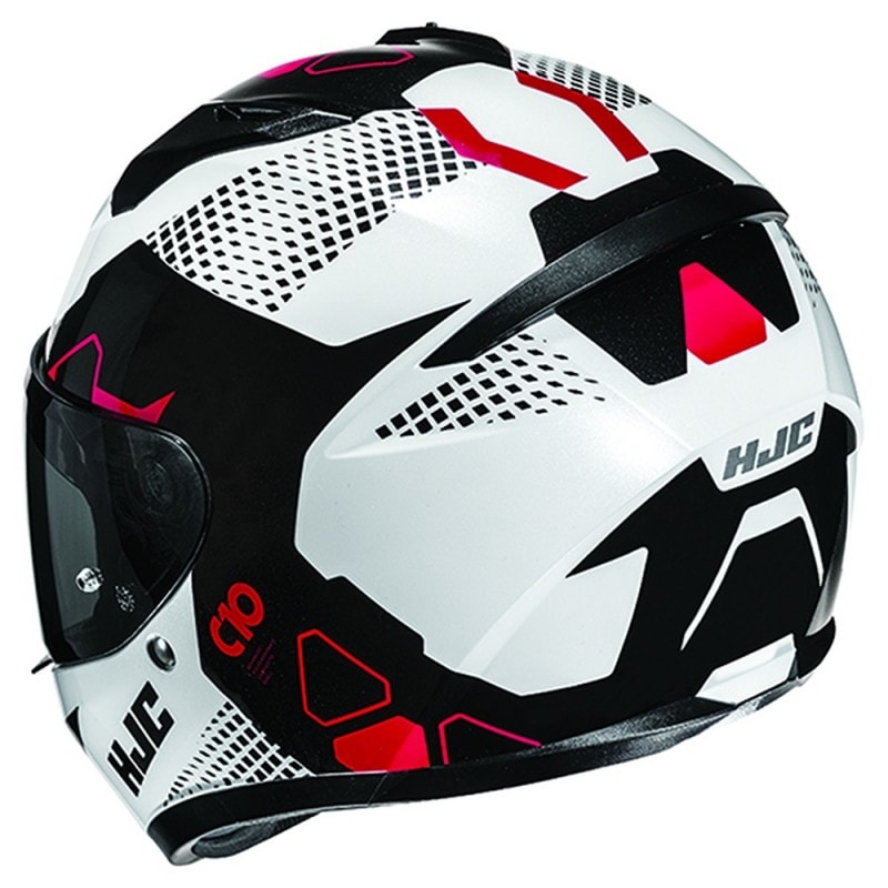 HJC C10 Helmet Aspa MC-1- White/Black/Red