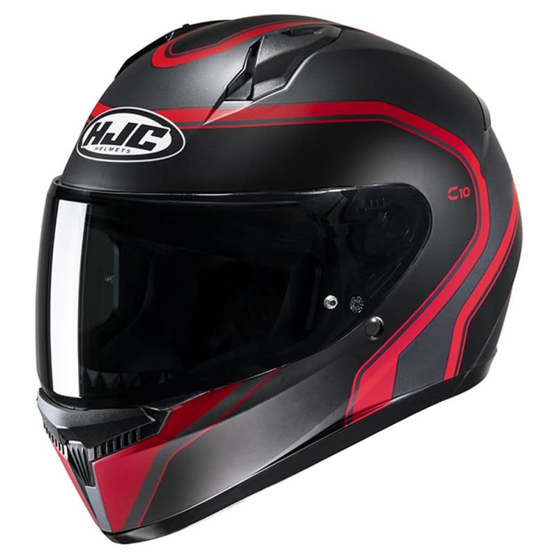 HJC C10 Helmet Elie MC-1SF - Black/Red