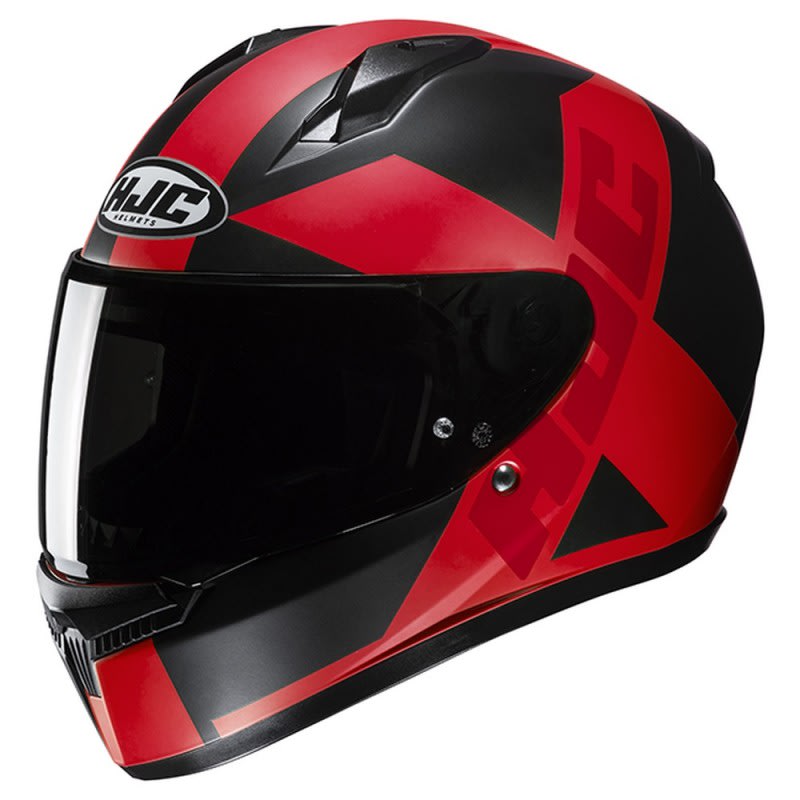 HJC C10 Helmet Tez MC-1SF - Black/Red