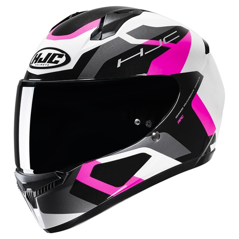 HJC C10 Helmet Tins MC-8 - Black/Pink