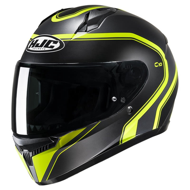 HJC C10 Youth Helmet Elie MC-2HSF - Black/Yellow