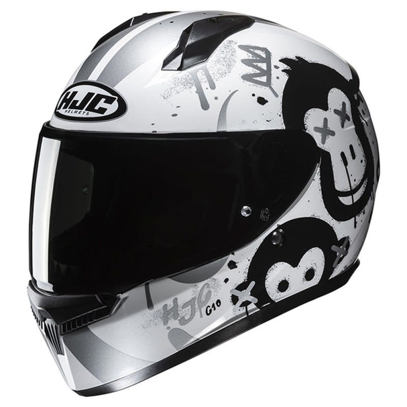 HJC C10 Youth Helmet Geti MC-10 - White/Black