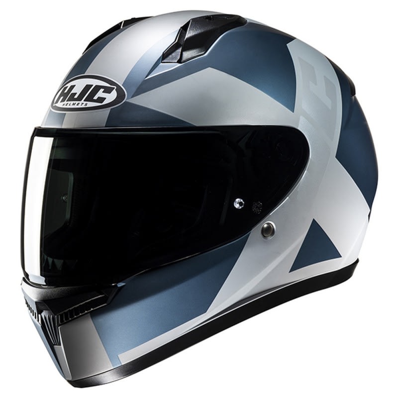HJC C10 Youth Helmet Tez MC-2SF - Blue/White