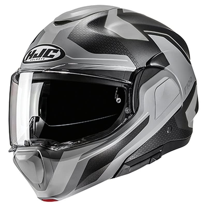 HJC F100 Helmet Bios MC-5SF - Black/Grey