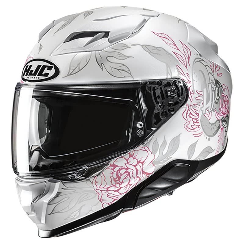 HJC F71 Helmet Eliz MC-8 - Silver/Pink