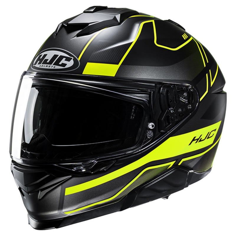 HJC I71 Helmet Iorix MC-3HSF - Black/Yellow