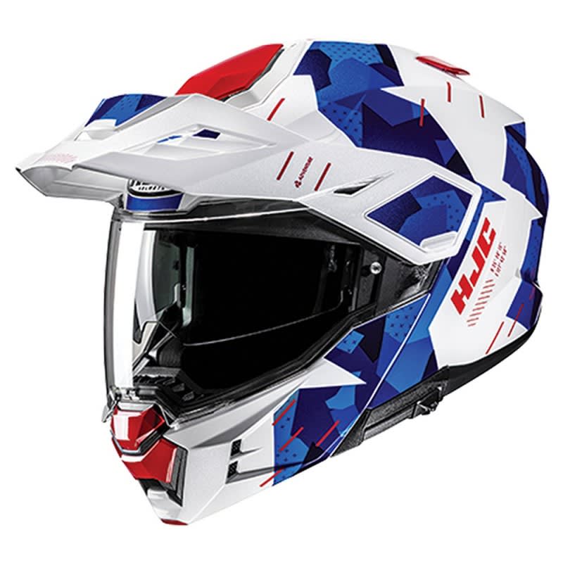 HJC I80 Helmet Roki MC-21 - White/Blue/Red