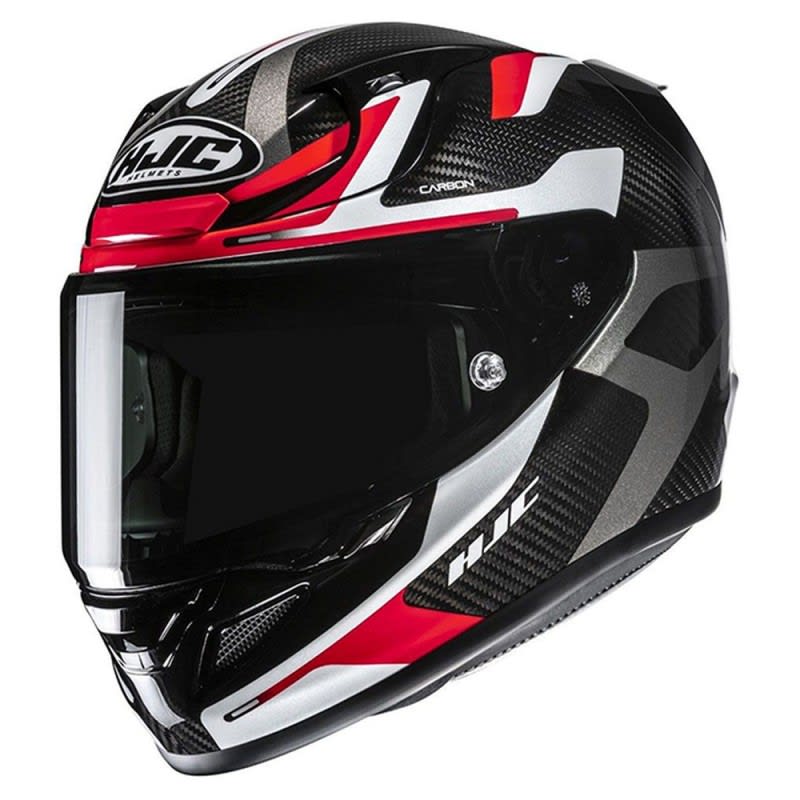 HJC Rpha 12 Carbon Helmet Xentra MC-1 - Black/Red