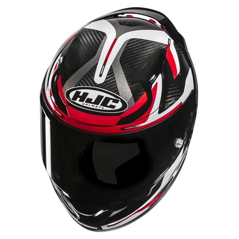 HJC Rpha 12 Carbon Helmet Xentra MC-1 - Black/Red