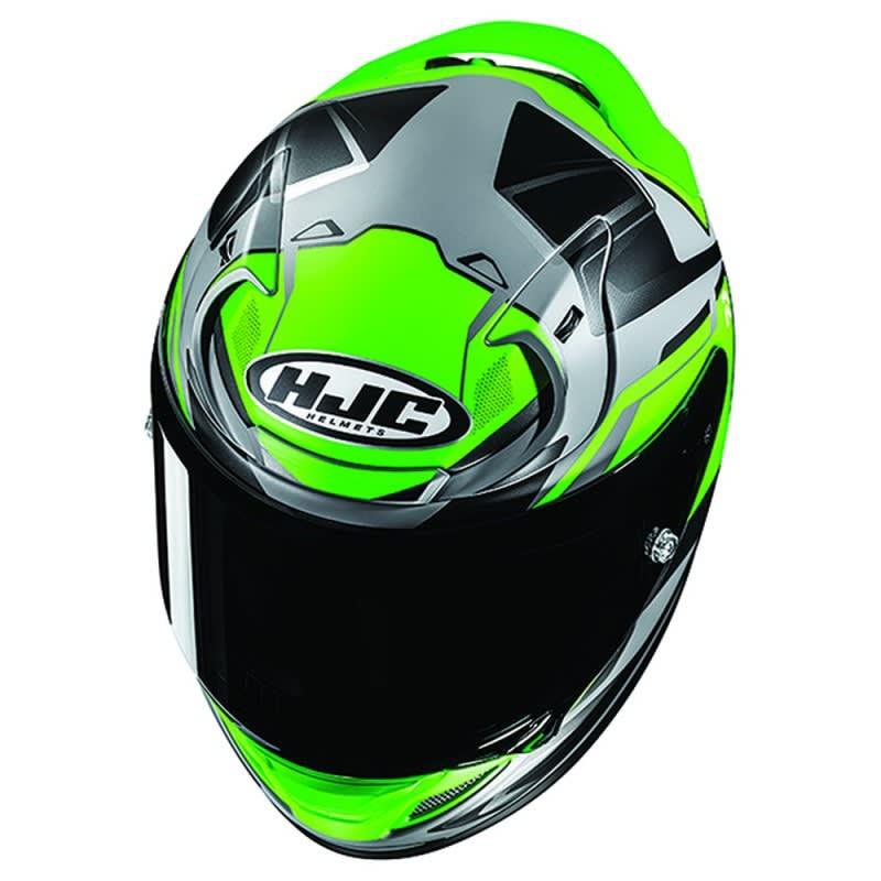 HJC Rpha 12 Helmet Brels MC-4HSF - Green/Grey