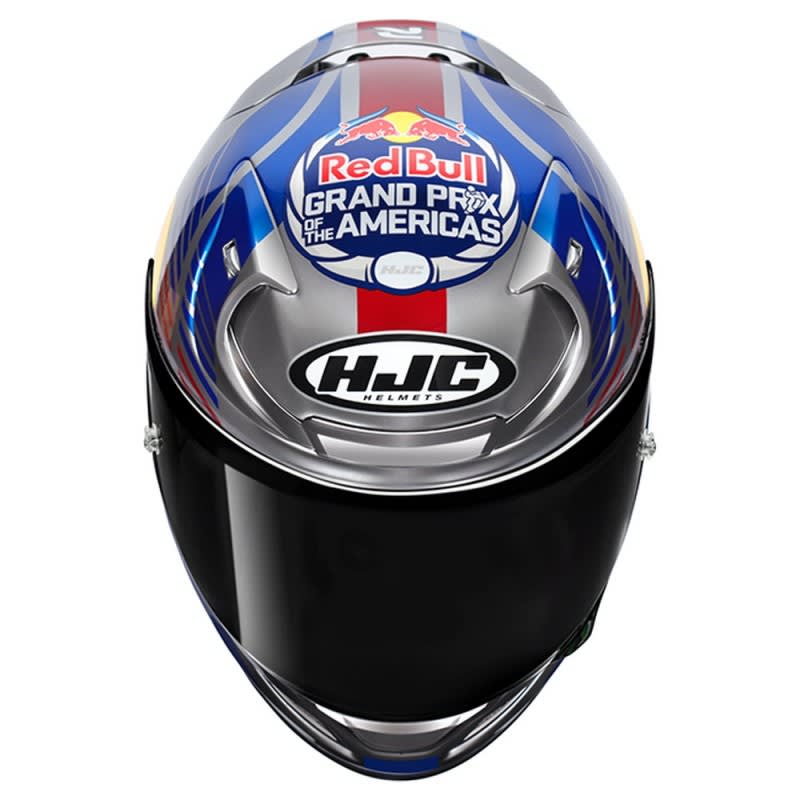 HJC Rpha 12 Helmet Red Bull Austin MC-21 - White/Black/Blue