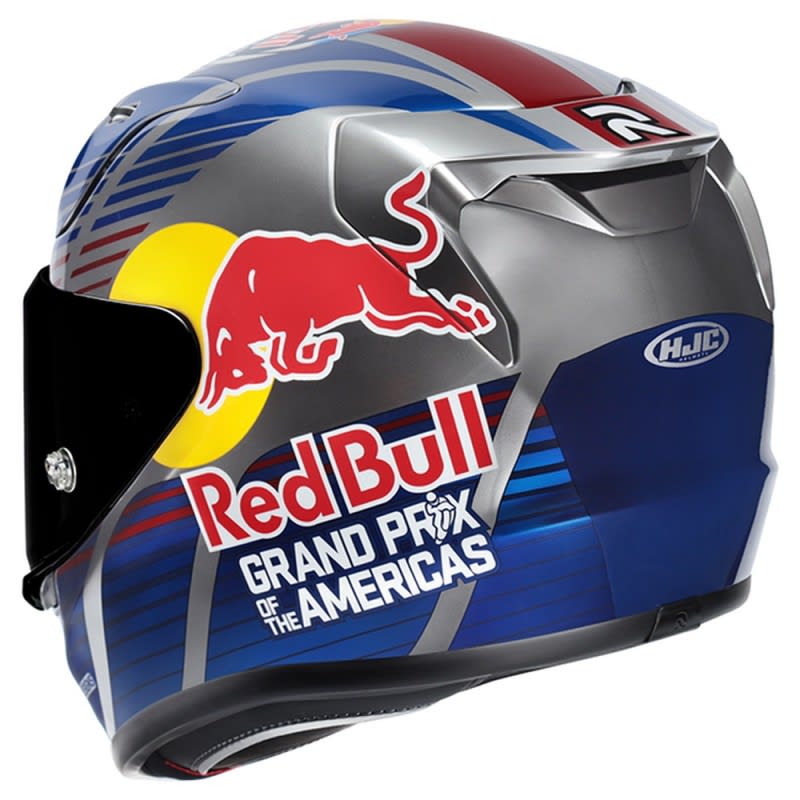 HJC Rpha 12 Helmet Red Bull Austin MC-21 - White/Black/Blue