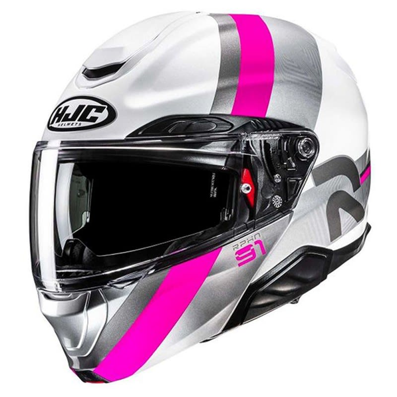 HJC Rpha 91 Helmet Fensh MC-8 - White/Pink