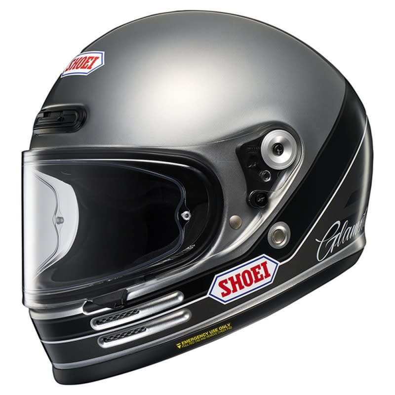 Shoei Glamster 06 Helmet Abiding TC-10- Grey/Black