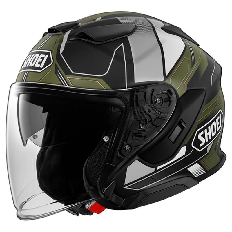 Shoei J-Cruise 3 Helmet Whizzy TC-11 - Black/Grey