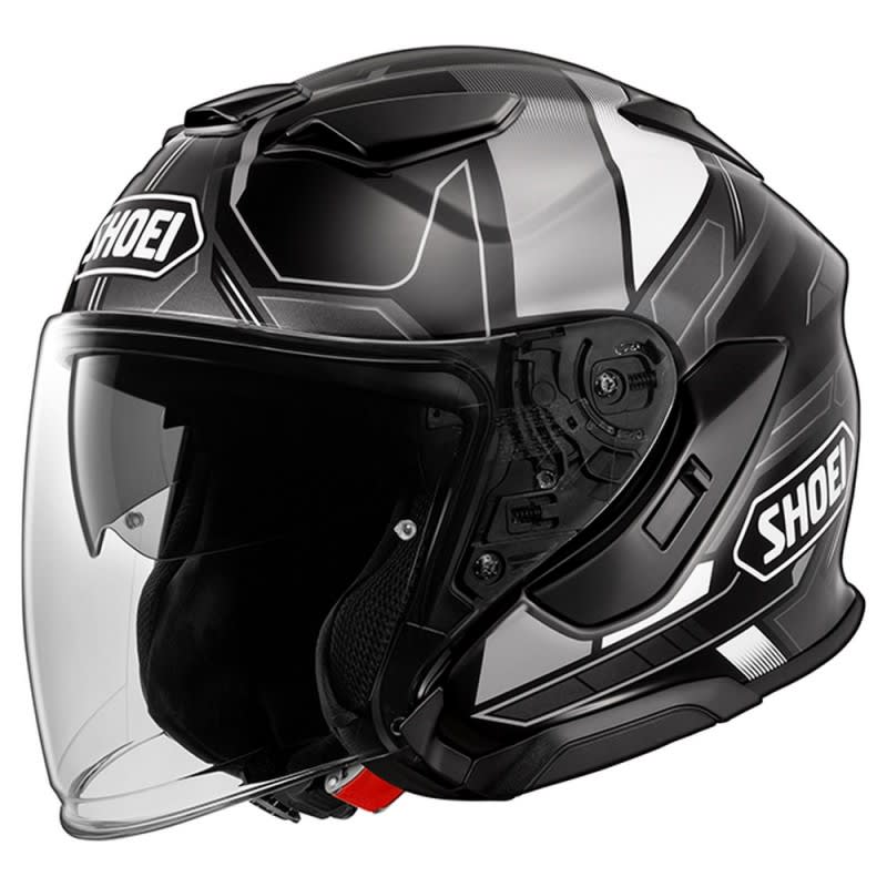 Shoei J-Cruise 3 Helmet Whizzy TC-5 - Black/Grey/White
