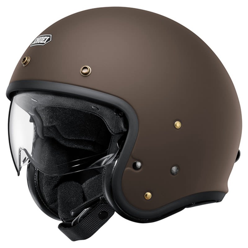 Shoei J.O2 Helmet Matte Brown