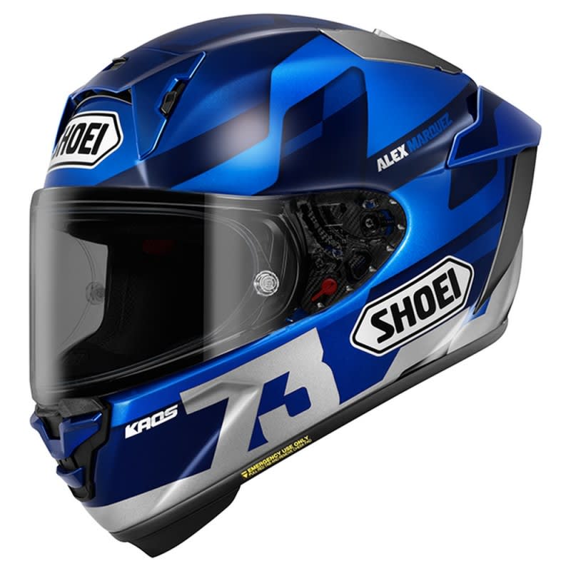 Shoei X-SPR Pro Helmet Alex Marquez 73 V3 TC-2 - Blue