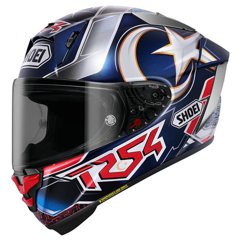 Shoei X-SPR Pro Helmet Toprak TC-2 - Blue