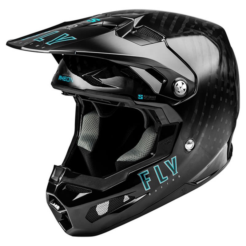 Fly Racing Formula S Carbon Youth Helmet Black Carbon
