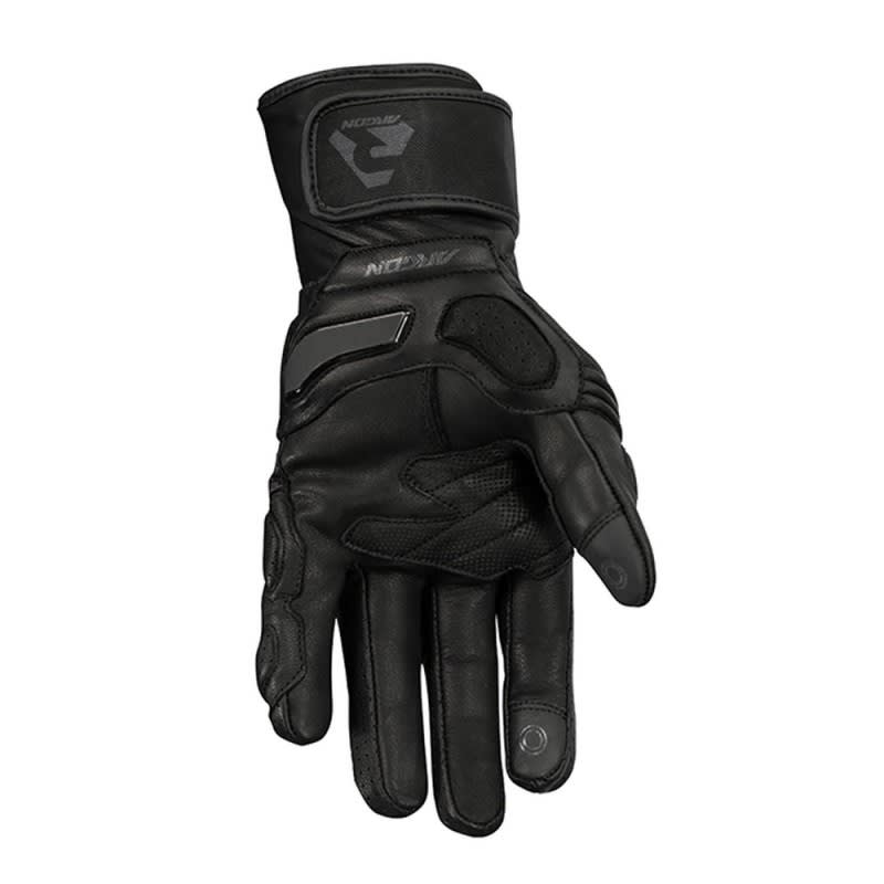 Argon Synchro Leather Gloves - Black