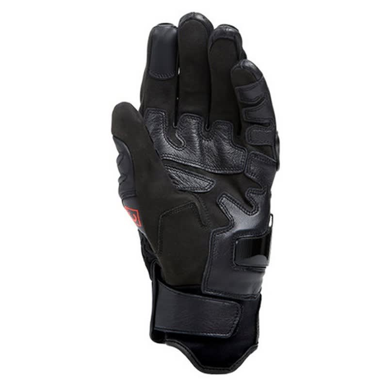 Dainese Carbon 4 Leather Gloves - Short Cuff - Black