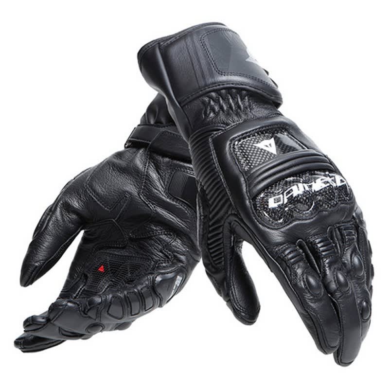 Dainese Druid 4 Leather Gloves - Black/Grey