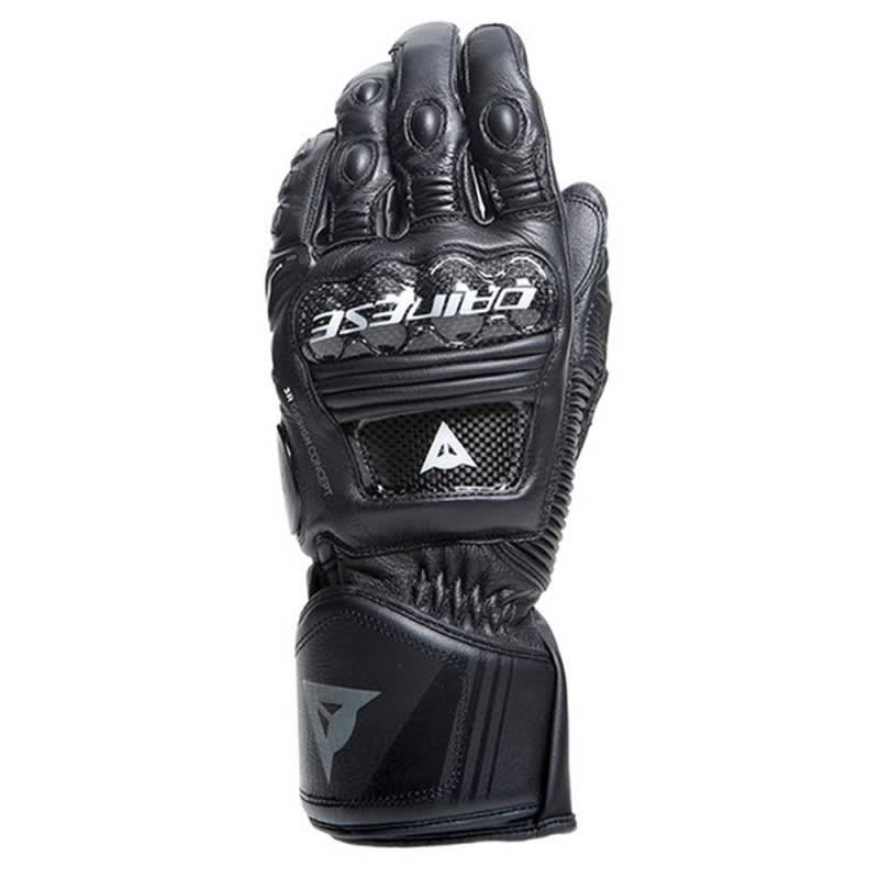 Dainese Druid 4 Leather Gloves - Black/Grey