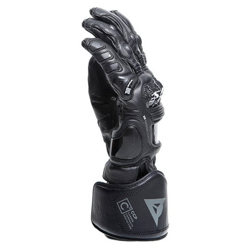 Dainese Druid 4 Leather Gloves - Black/Grey