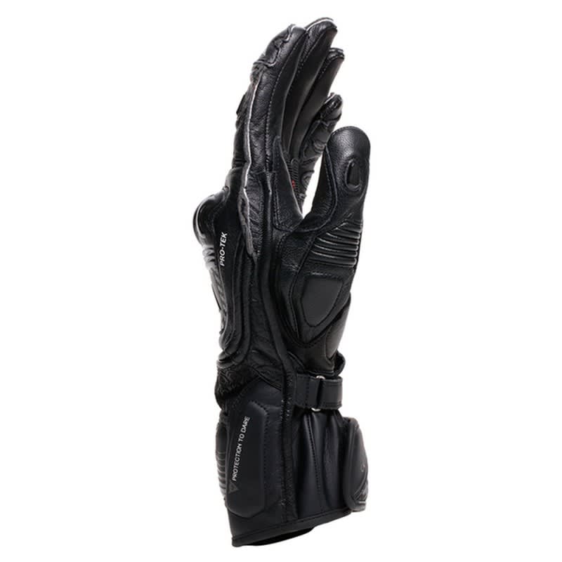 Dainese Fiero Metal Gloves - Leather - Black