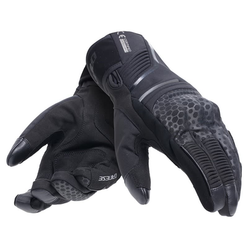 Dainese Tempest 2 D-dry Thermal Gloves - Short Cuff - Black