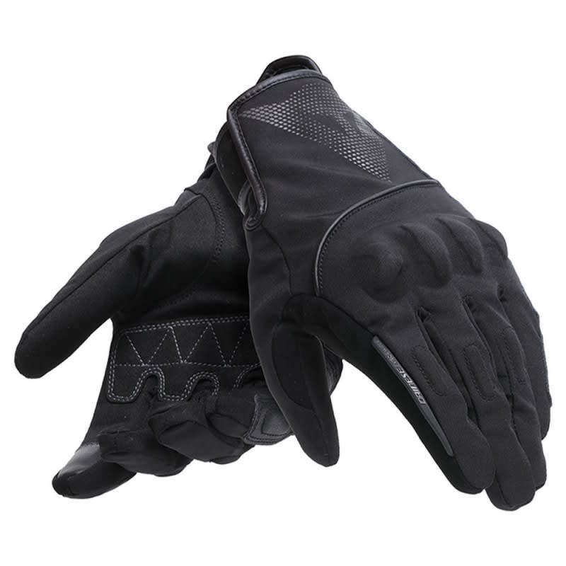 Dainese Udine D-dry Gloves - Black/Reflex
