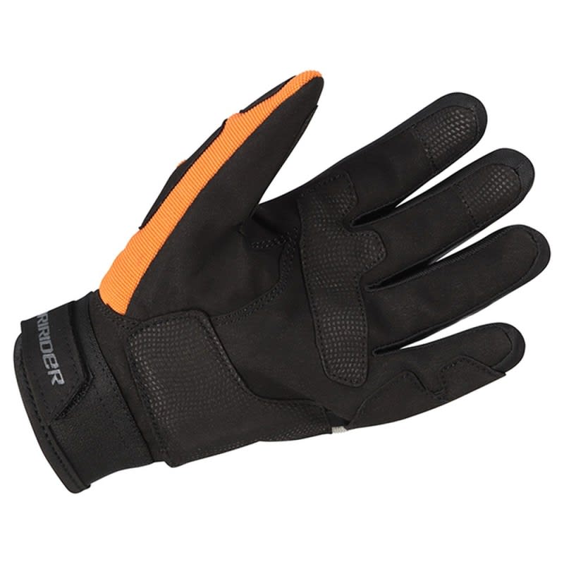 Dririder Rx Adventure Textile Gloves - Black/Orange