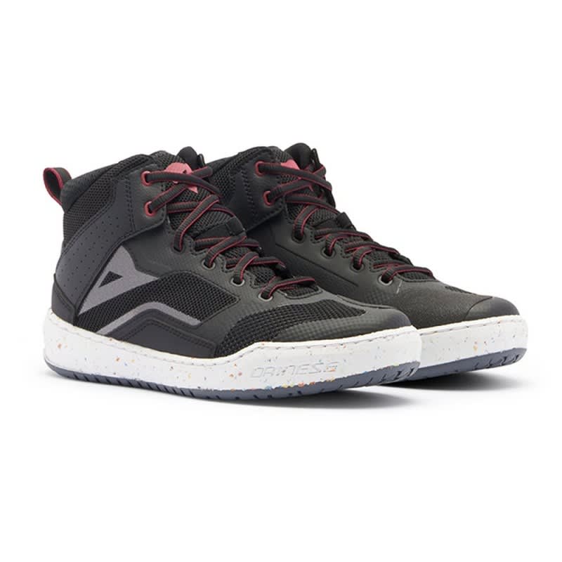 Dainese Suburb Air Ladies Shoes - Black/White/Apple Butter