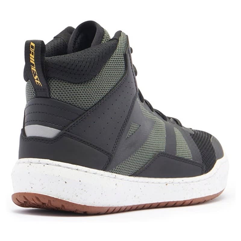 Dainese Suburb Air Shoes - Black/White/Army Green