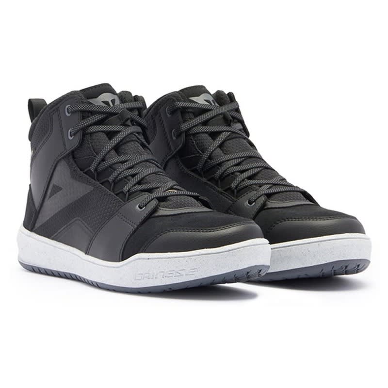 Dainese Suburb D-WP Shoes - Black/White/Iron Gate