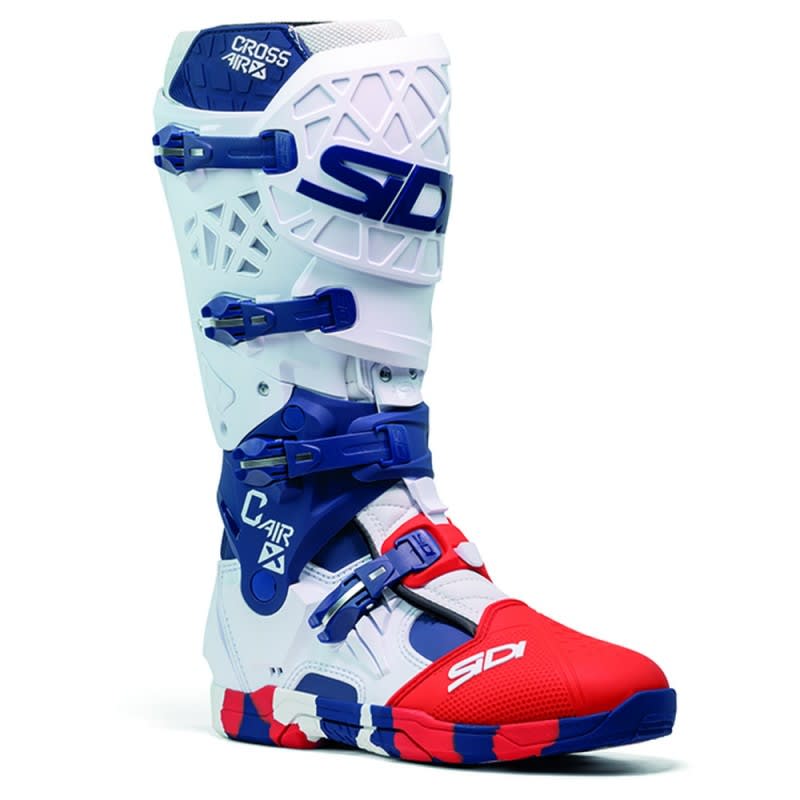 SIDI Crossair X Boots - White/Navy/Red