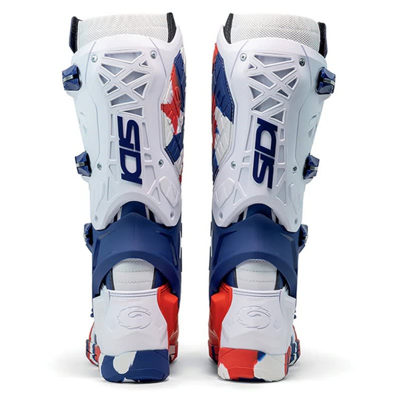 SIDI Crossair X Boots - White/Navy/Red